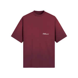 Milimari "UYEI" Sun Faded Maroon Tee